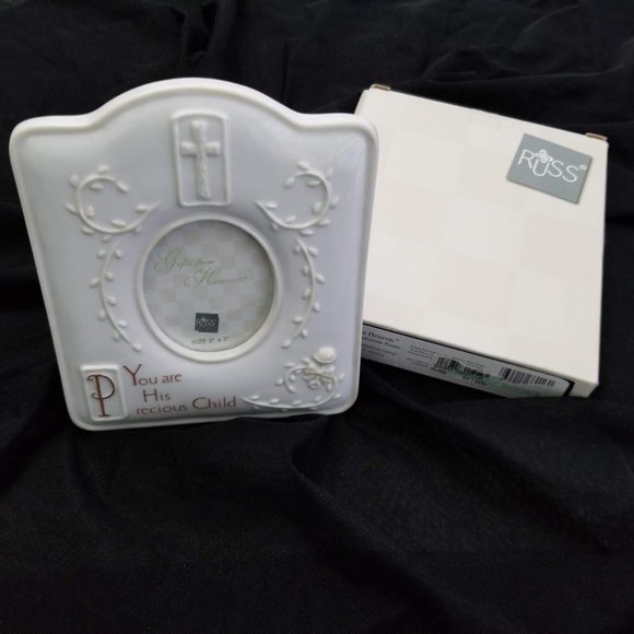 Photo frame for baby picture, New in box - Picture 1 of 4